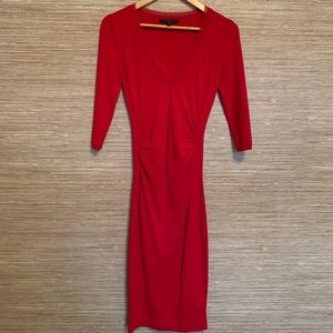 Coast Red Midi Dress